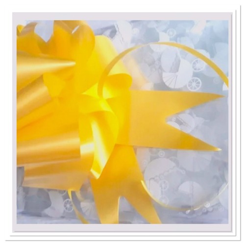 💜BABY Cellophane Hamper Bag & Bows Baby Pram Wrapping Birthday Christmas Gifts - Picture 23 of 98