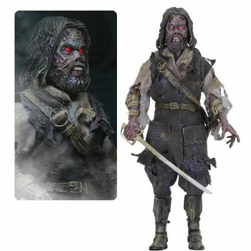NECA The Fog Captain Blake 8 Inch Clothed Action Figure Sea Ghost