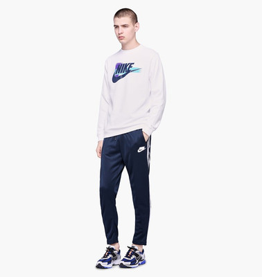 nike tracksuit bottoms white