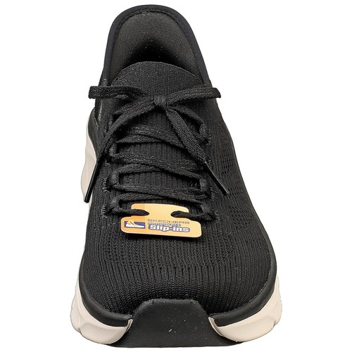 Skechers Damen Slip-ins Dlux Walker 2.0 Vegan Schwarzbraun - 第 3/8 張圖片
