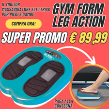 GYM FORM LEG ACTION massaggiatore elettri piedi per circolazione gonfi caviglie
