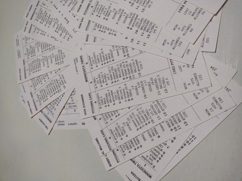 1982 Strat-O-Matic Original Season w/ 20 cards - MINNESOTA TWINS Team Set bc - Picture 2 of 4