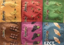 12 Preservativos Masculinos Condones de Sabores Hombre Accesorios Sexo El Pene