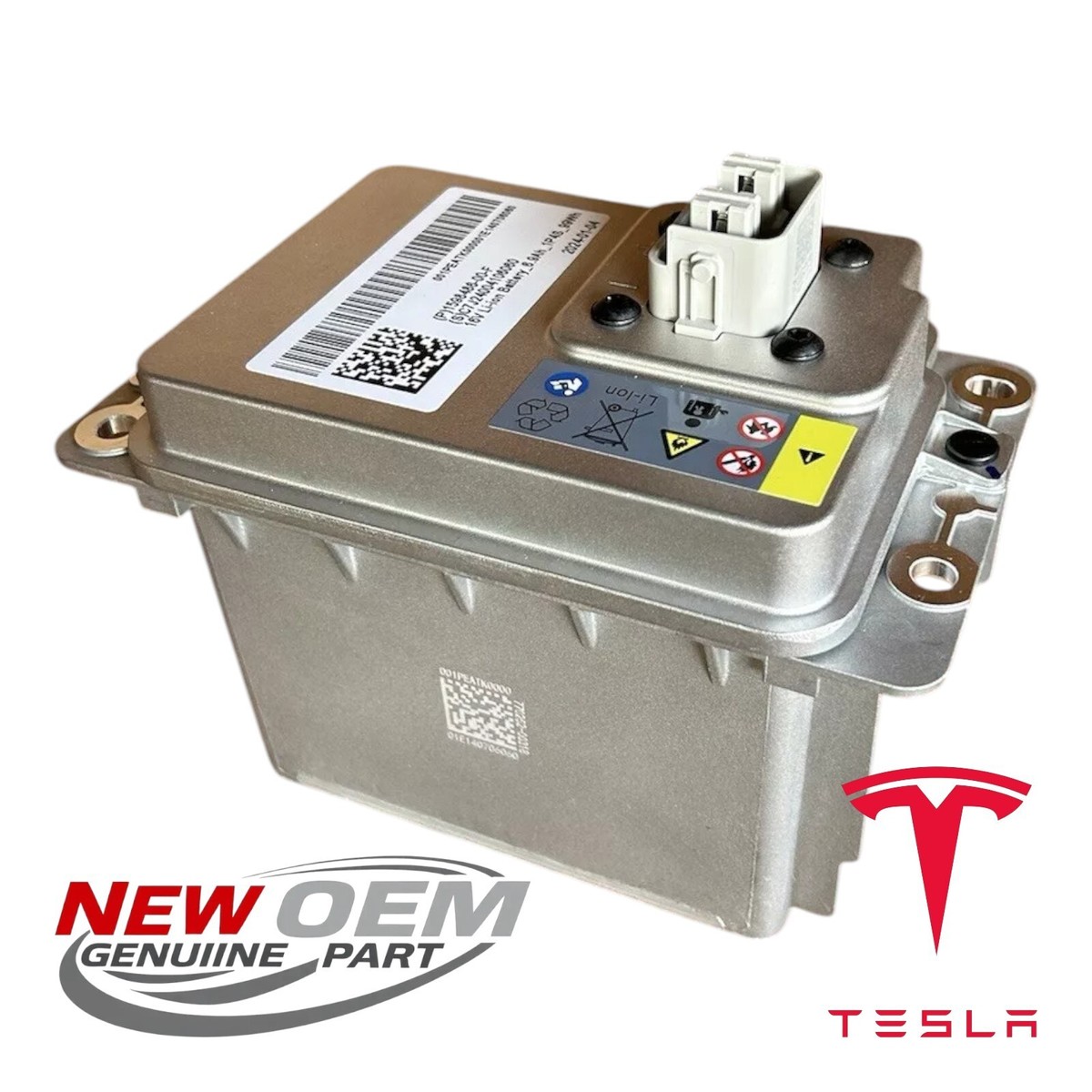 2020 - 2024 Tesla Model Y 12V Li-ion Battery Pack 6.9Ah 1598486-00 
