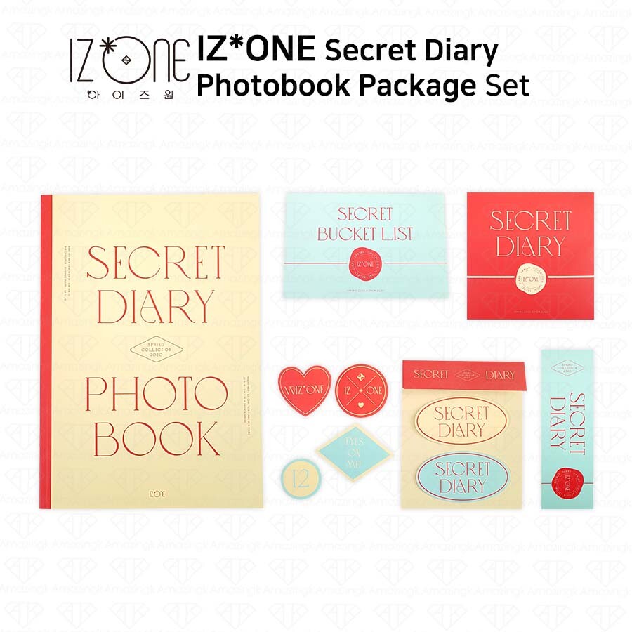 IZ*ONE SECRET DIARY PHOTOBOOK PACKAGE(輸入 Amazon.co.jp: IZ*ONE SECRET DIARY PHOTOBOOK PACKAGE(輸入盤