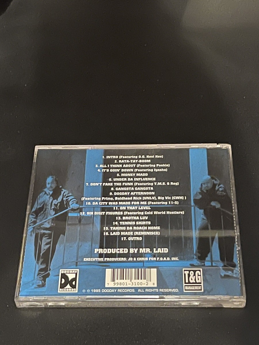 U.D.I. – Under Da Influence (1995) Dogday Gangsta Rap Rare Cd 11/5