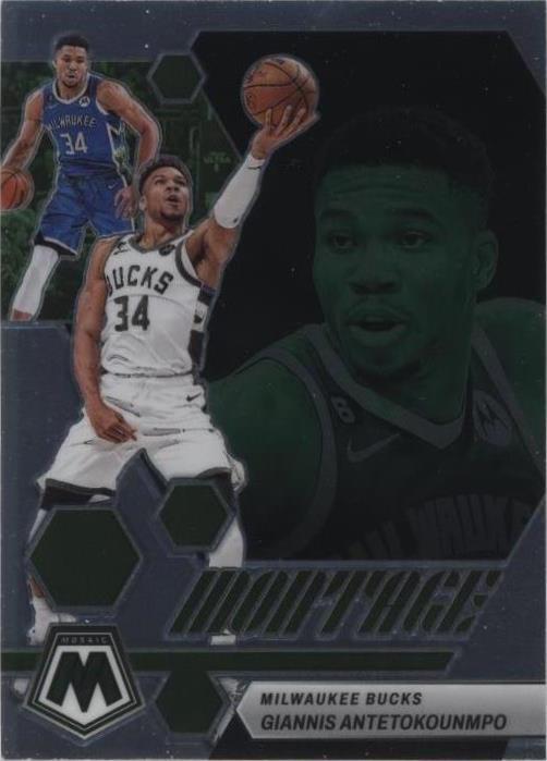 2022-23 Panini Mosaic - Giannis Antetokounmpo #21 - 1 of 2