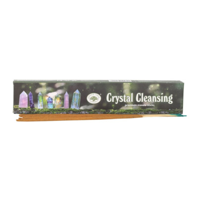 Green Tree Räucherstäbchen Crystal Cleansing