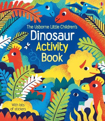Rebecca Gilpin Little Children's Dinosaur Activity Book (Tascabile)