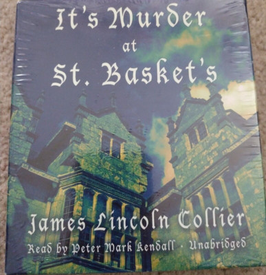 It's Murder at St. Basket's (AUDIO BOOK) by Collier, James Lincoln Collier