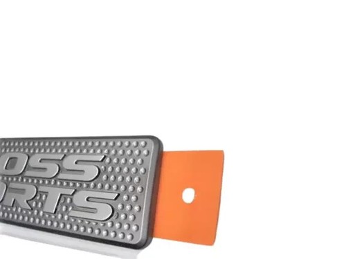 SUBARU Genuine FORESTER SG 03-08 Letter Mark Rear Gate CROSS SPORTS Emblem OEM - Picture 3 of 3