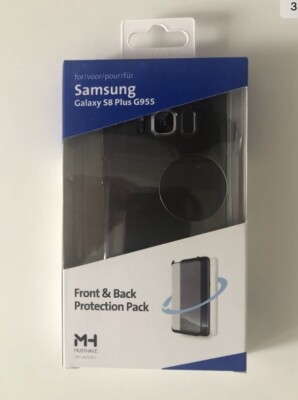 Samsung Galaxy S8 Plus Front & BackProtection Pack Schutzhülle 360   Transparent