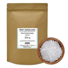Mentholkristalle 200 g Sauna Aufguss reines Menthol 100% Minzöl