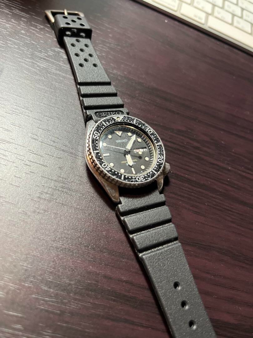 SEIKO Watch QUARTZ PROFESSIONAL DIVER 7C43-6010 200M TESTED SEIKO Watch QUARTZ PROFESSIONAL DIVER 7C43-6010 200M TESTED