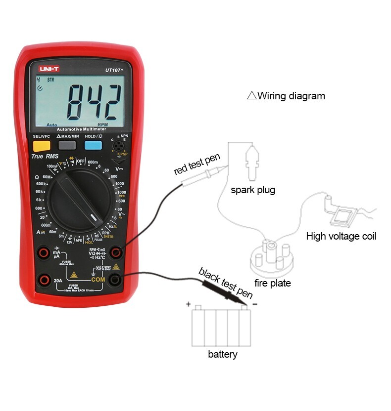Multimetro Digitale UNI-T UT120A &ndash; Tascabile Con Auto-range, AC/DC