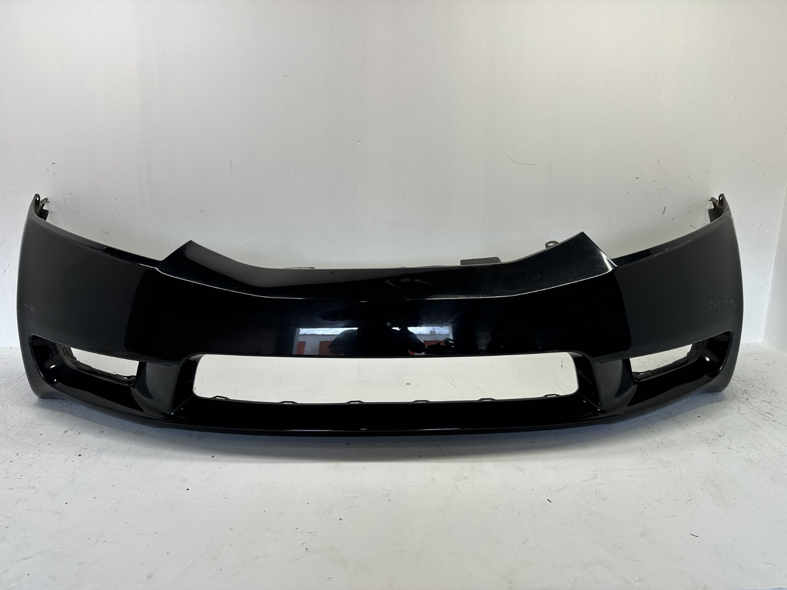 Front Bumper LOCAL black 2009-2011 Honda Civic Sedan 71101SNHA500 OEM