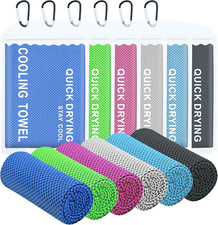 6 Pack Cooling Towel 40"X12" ,Cooling Towels for Neck and Face,Cooling Cloth fo