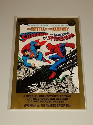 SUPERMAN VS AMAZING SPIDERMAN 1995 GOLD REPRINT #1 NM (9.4 OR BETTER) MARVEL DC 