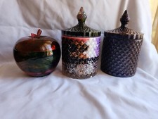 Resin Mold DIY Handcraft Candy Storage Jar With Lids Jewelry Box Craft