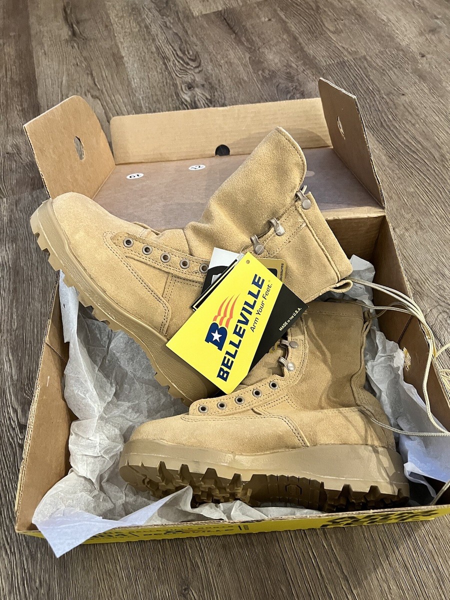 Belleville military tactical boots 775ST steel toe desert 