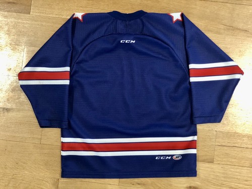 CCM Rochester Americans Amerks Jersey Toddler XL (6x) Blue AHL - Picture 2 of 3