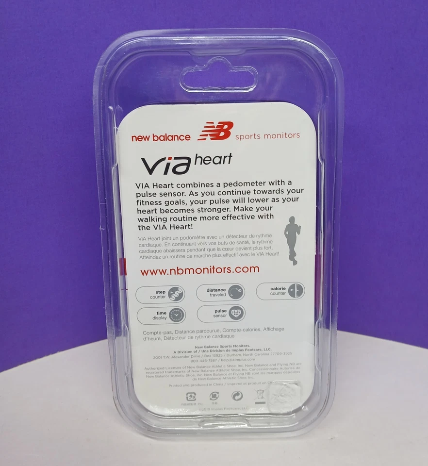 New Balance через сердце жизни шаги расстояние калории и пульсометр 50025NB - Изображение 4 из 4