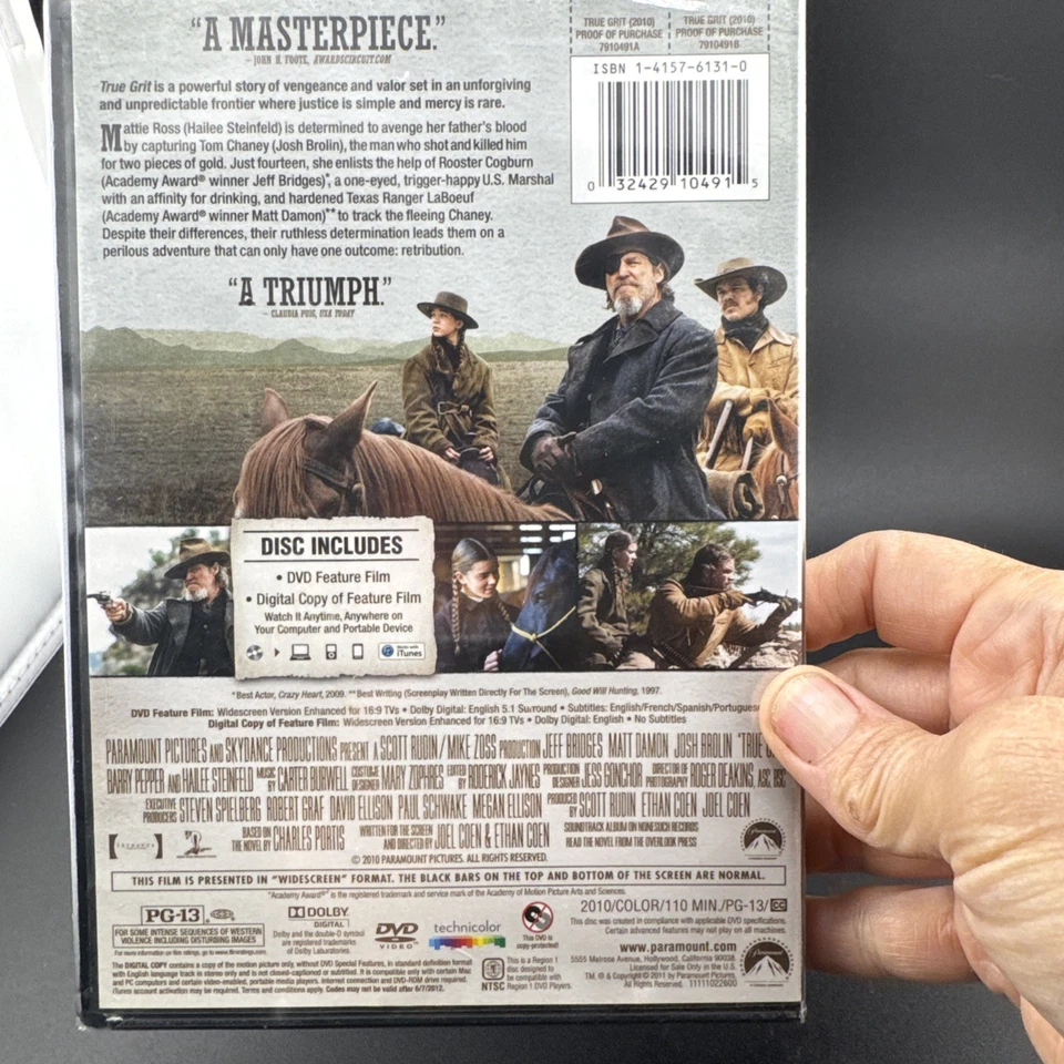 True Grit (DVD) 💥 Brand New - Image 2 of 4