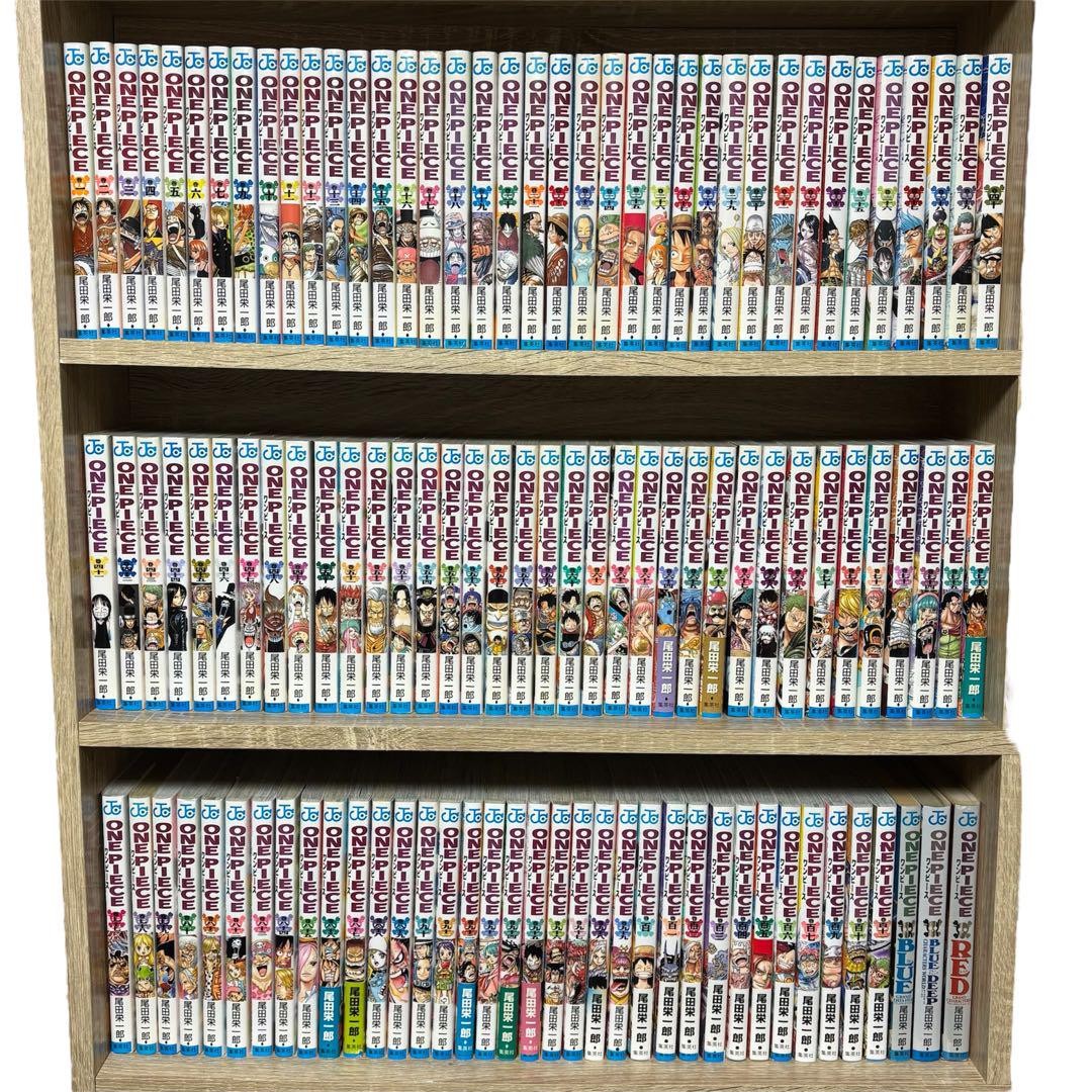 超豪華セット！ワンピース。111全巻。関連本38冊。ポスター。限定非売品付き！ 超豪華セット！ワンピース。111全巻。関連本38冊。ポスター