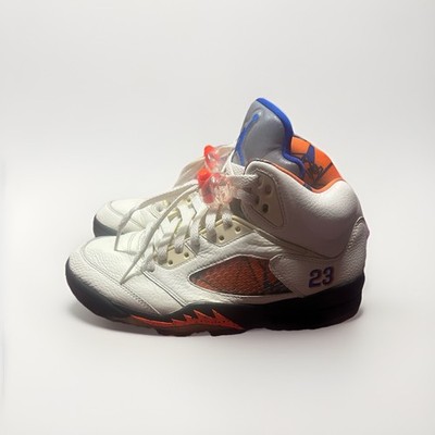 Nike Air Jordan 5 Retro White International Flight Shoes Men Sz 9 136027-148