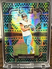 2023 Panini Select - Concourse Brenton Strange #45 Dragon Scale Prizm /70 (RC)