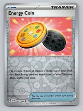 Reverse Holo Energy Coin #081/086 Uncommon SV: Black Bolt Pokemon