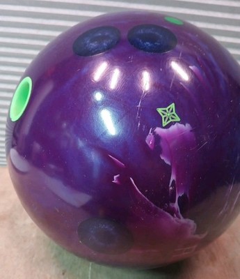 Roto Grip RST X-2 Bowling Ball 15 Lb 10 Oz Purple W Blue Pearl | eBay