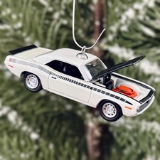 1970 Plymouth AAR  Cuda Christmas Tree Ornament   Multiple Colors