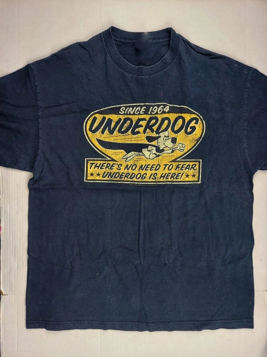 Vintage Underdog Graphic Tee Mens Womens Unisex Cotton T-Shirt