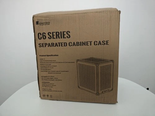(Read) JONSBO C6 Handle Black Mini MATX Mesh Case, Compact Desktop Micro ATX