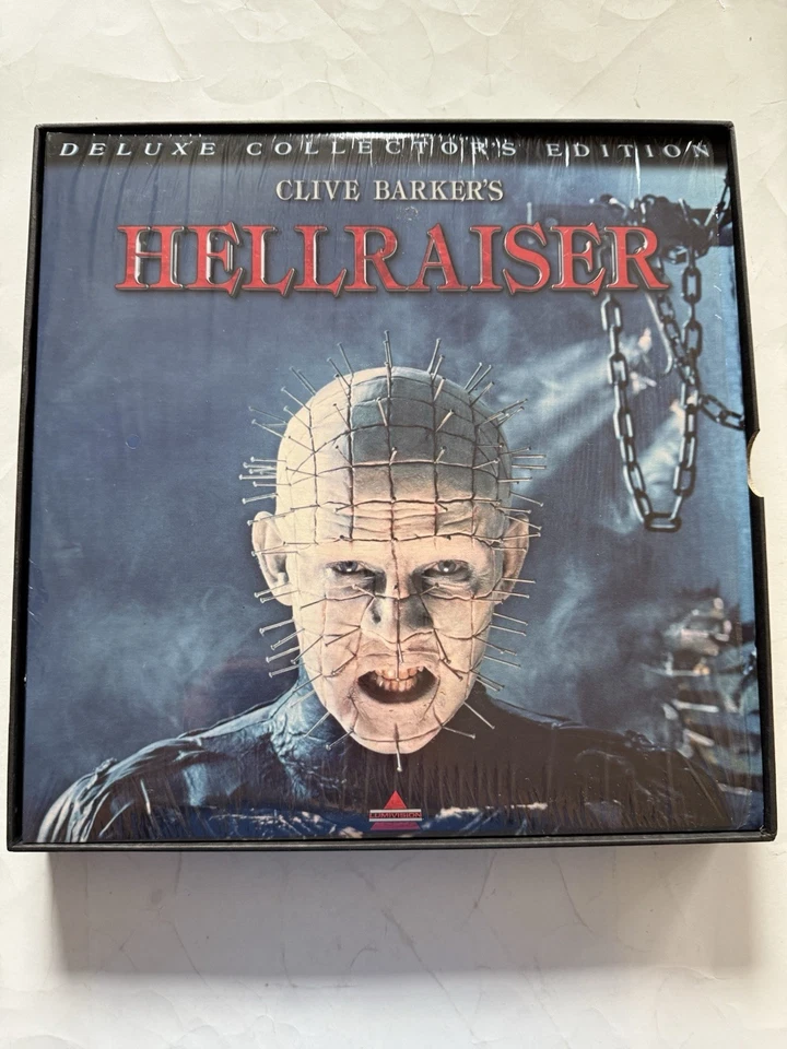 Hellraiser: Deluxe Collector's Edition 1987 Laserdisc Box Set #1583/2500 - Image 3 of 4