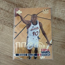 1995-96 Upper Deck Reggie Miller #319 USA Basketball Olympic Games NBA