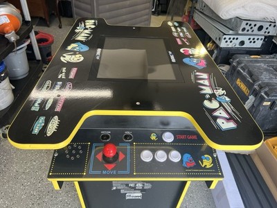 Arcade1Up Ms. Pac-Man Head-To-Head 40th Collection Arcade Table Black