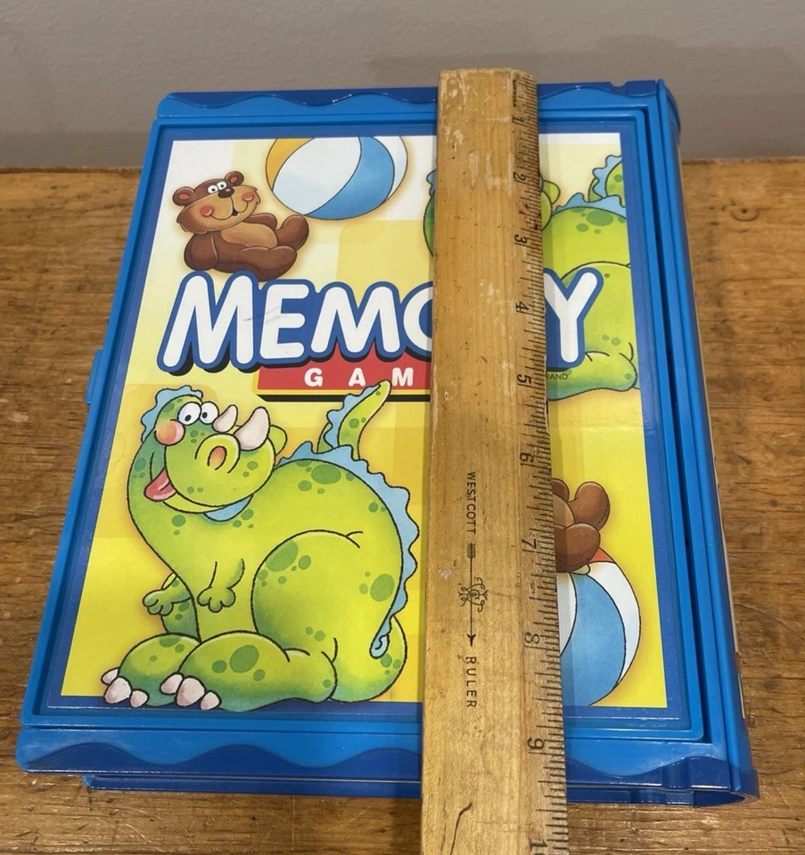 Hasbro Memory Matching Game Classic Preschool Bookshelf Edition 36 Cards - Image 2 of 4