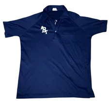 70s Collared Chain Stitching Shirt XL Rocky's