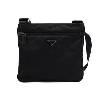 Prada Messenger Bag Triangel Nylon Pocono schwarz 2VH563 152316406