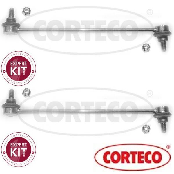 2X Stange/Strebe FüR Stabilisator Corteco 49399295 2 PendelstüTzen Stabi-image