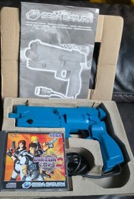 Virtua Cop 2 Sega Saturn Virtua Gun Boxed Complete