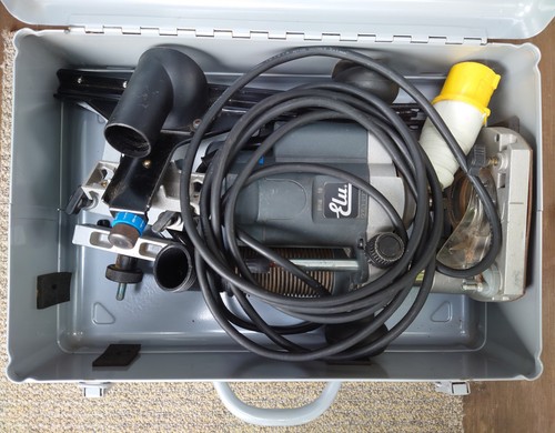 Elu OF97E Tauchfräse 1/4" 110 Volt 1100 Watt in Metallkoffer Box - Bild 13 von 15