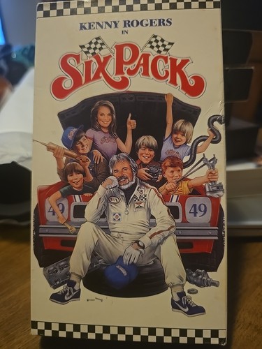 Six Pack (VHS, 1984, CBS Fox) Kenny Rogers, Erin Gray, Diane Lane - Picture 2 of 6
