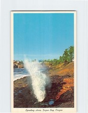 Postcard Spouting Horn Depoe Bay Oregon USA