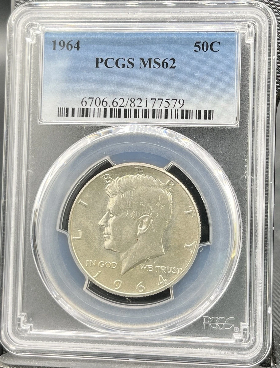 MS 62 Graded Kennedy US Half Dollars (1964-Now) for sale | eBay