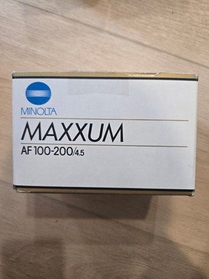 Minolta Maxxum 100-200mm F4.5 with Sony/Minolta A Mount