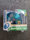 InterAct SuperPad 64 Controller Colors Clear Blue for Nintendo 64 N64 * New *