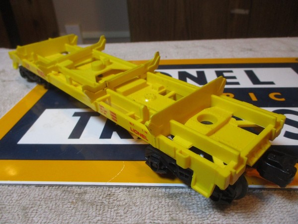 Coche de tronco/tubo vintage Lionel calibre O 41' Union Pacific UP 9303 de volteo lateral bonito